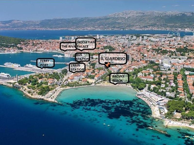Il Giardino Luxury Rooms & Suites Split Buitenkant foto